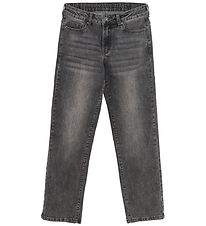 Indian Blue Jeans Jeans - Wide Loose Fit - Dark Grey Denim Indian Blue Jeans Jeans - Wide Loose Fit - Dark Grey Denim