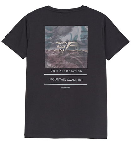 Indian Blue Jeans T-shirt - Phantom w. Print