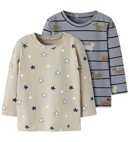 Name It Blouse - 2-pack - NbmVacion - Tradewinds/Island Fossil