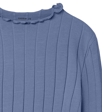 Name It Blouse - Noos - NkfNoline - Blue Ice Name It Blouse - Noos - NkfNoline - Blue Ice