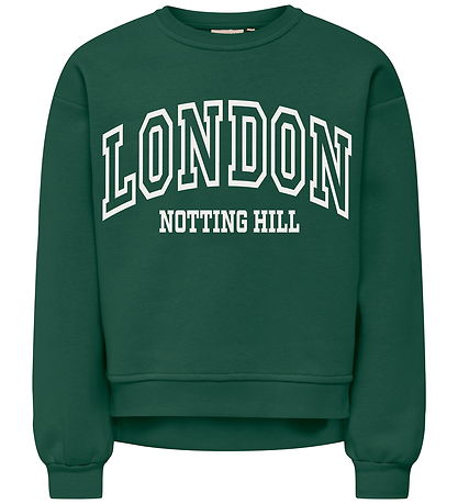 Kids Only Sweatshirt - KogVictory - Pineneedle/London/Cloud Danc Kids Only Sweatshirt - KogVictory - Pineneedle/London/Cloud Danc