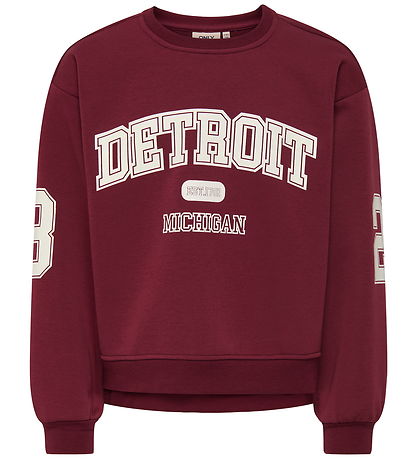 Kids Only Sweatshirt - KogVictory - Cabernet/Detroit/Cloud Dance Kids Only Sweatshirt - KogVictory - Cabernet/Detroit/Cloud Dance