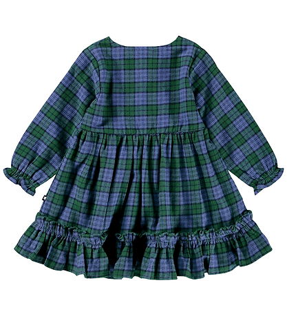 Molo Kjóll - Cele - Blue Pine Check