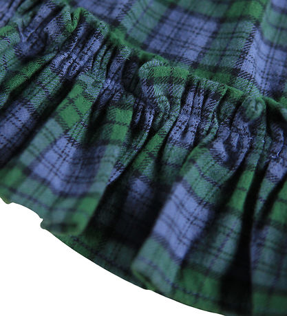 Molo Kjóll - Cele - Blue Pine Check