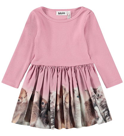 Molo Dress - Rib - Candi - Fluffiness
