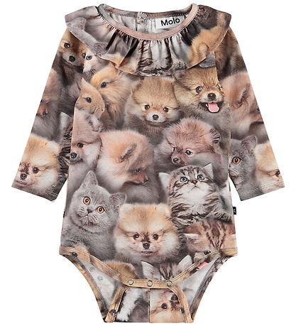 Molo Bodysuit l/s - Freya - Fuzzy Fluffy