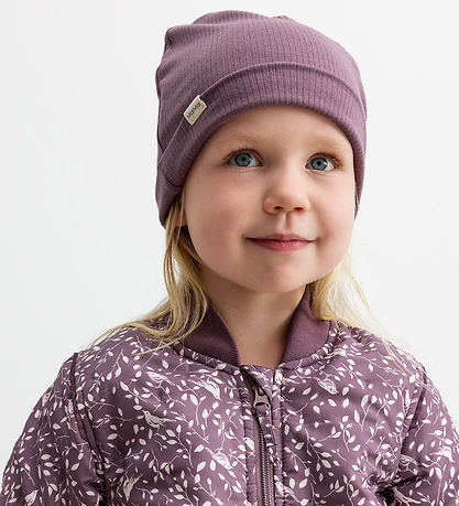 Bonnet MarMar - Rib - Modal - Plum Shadow Bonnet MarMar - Rib - Modal - Plum Shadow