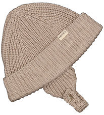 MarMar Baby Hat - Cotton/Wool - Ala - Oyster Grey MarMar Baby Hat - Cotton/Wool - Ala - Oyster Grey