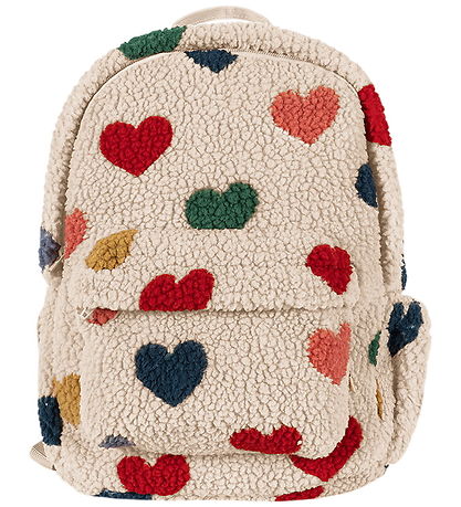 Konges Sløjd Backpack - Jody Teddy - Bon Coeur Coloré Konges Sløjd Backpack - Jody Teddy - Bon Coeur Coloré