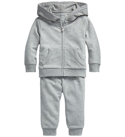 Polo Ralph Lauren Sweat Set - Core Replen - Grey Melange