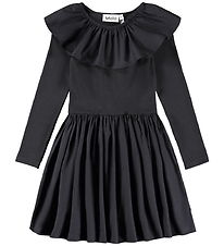 Molo Dress - Rib - Cille - Black