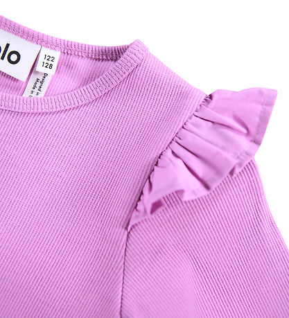 Molo Blouse - Rib - Rasmine - Purple Ray