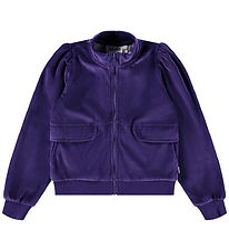 Molo Cardigan - Velvet - Malika - Space Purple