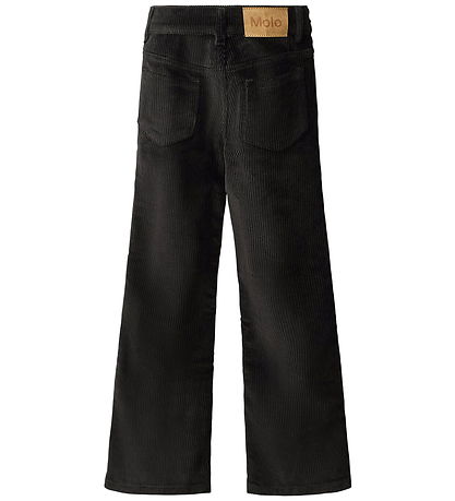 Molo Corduroy Trousers - Aida - Black Molo Corduroy Trousers - Aida - Black