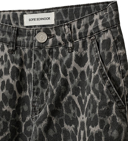 Jeans Sofie Schnoor - Denim - Sienna - Grey Leopard