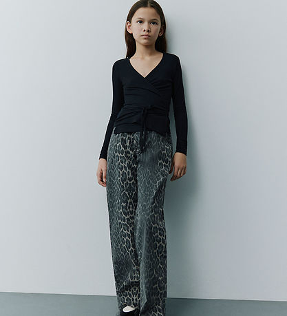 Jeans Sofie Schnoor - Denim - Sienna - Grey Leopard