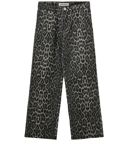 Jeans Sofie Schnoor - Denim - Sienna - Grey Leopard