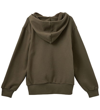 Sofie Schnoor Girls Hoodie - Simona - Crocodile Green w. Pri