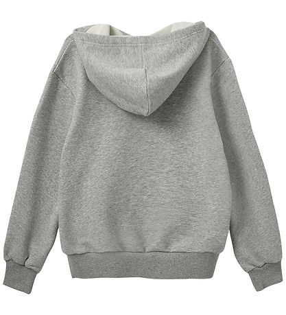 Sofie Schnoor Girls Hoodie - Simona - Grey Melange w. Print