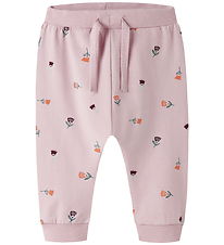 Name It Trousers - NbfVandora - Burnished Lilac/Flowers