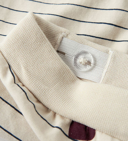 Name It Trousers - NbfVandora - Summer Sand/Stripes Duck Hearts