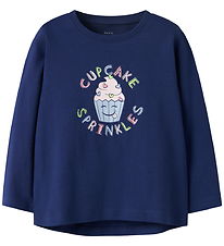 Name It Blouse - NmfViolet - Blauwdruk/CupCake Name It Blouse - NmfViolet - Blauwdruk/CupCake