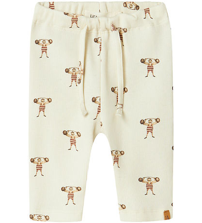 Lil' Atelier Trousers - Rib - NbmLavo - Turtledove/Strong Mon Lil' Atelier Trousers - Rib - NbmLavo - Turtledove/Strong Mon