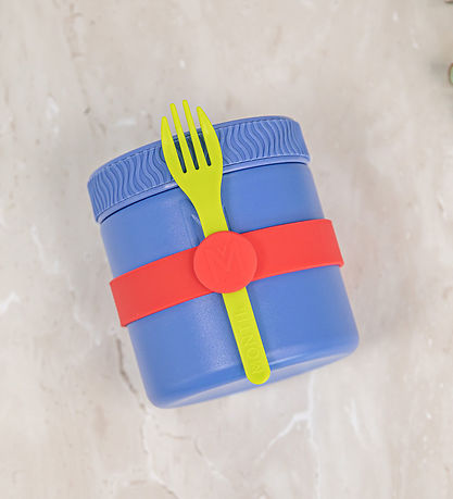 MontiiCo Cutlery belt - Silicone - Watermelon
