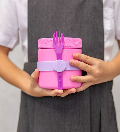 MontiiCo Cutlery belt - Silicone - Lilac