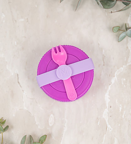 MontiiCo Cutlery belt - Silicone - Lilac