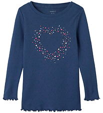 Name It Blouse - NmfNimma - Blue Indigo Name It Blouse - NmfNimma - Blue Indigo