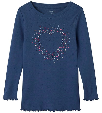 Blouse Name It - NmfNimma - Blue Indigo Blouse Name It - NmfNimma - Blue Indigo