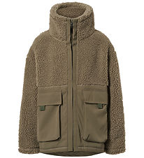 Molo Fleece Jacket - Utah - Bark Green Molo Fleece Jacket - Utah - Bark Green