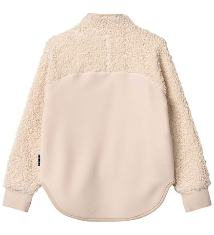 Molo Fleece Jacket - Teddy - Ulani - Vanilla Molo Fleece Jacket - Teddy - Ulani - Vanilla