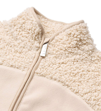 Molo Fleece Jacket - Teddy - Ulani - Vanilla Molo Fleece Jacket - Teddy - Ulani - Vanilla