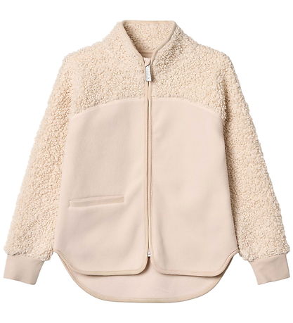 Molo Fleece Jacket - Teddy - Ulani - Vanilla Molo Fleece Jacket - Teddy - Ulani - Vanilla