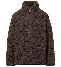 Molo Fleece Jacket - Teddy - Ulan - Dark Cocoa Molo Fleece Jacket - Teddy - Ulan - Dark Cocoa