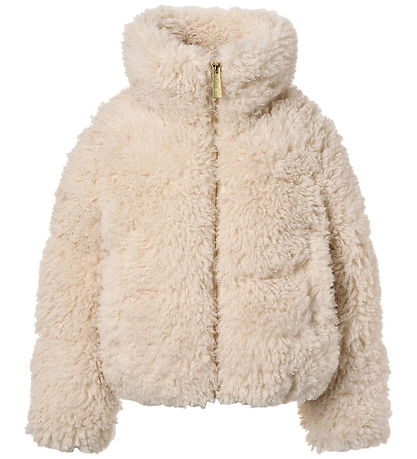 Molo Puffer Jacket - Faux Fur - Havi - Vanilla