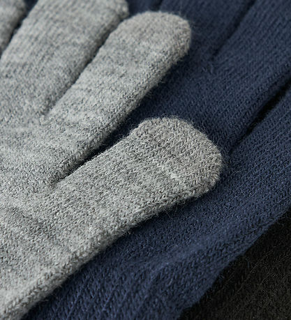 Gants Name It - NkmMagic - Tricoté - 6 Pack - Black/Grey SPELLBO Gants Name It - NkmMagic - Tricoté - 6 Pack - Black/Grey SPELLBO