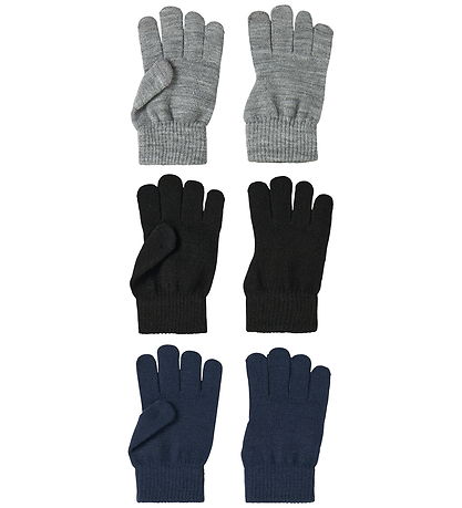 Gants Name It - NkmMagic - Tricoté - 6 Pack - Black/Grey SPELLBO Gants Name It - NkmMagic - Tricoté - 6 Pack - Black/Grey SPELLBO