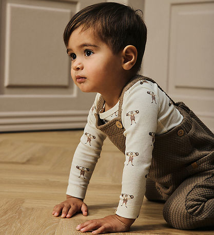 Body m/l Lil' Atelier - Rib - NbmLavo - Tourterelle/Strong MAN Body m/l Lil' Atelier - Rib - NbmLavo - Tourterelle/Strong MAN