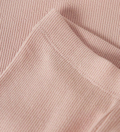Lil' Atelier Leggings - Rib - NmfNora - Cameo Rose M Pointelle