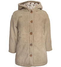 Hanevild Jacket - Corduroy - Mushroom - Coriander