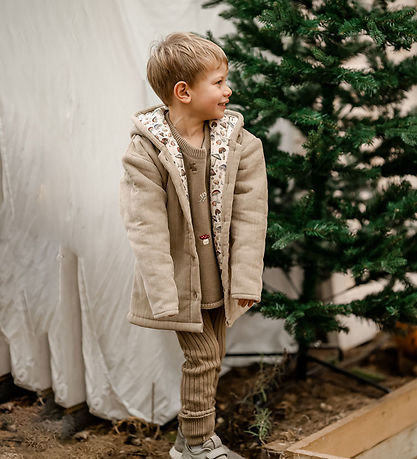 Veste Hanevild - Velours Côtelé - Champignon - Coriandre Veste Hanevild - Velours Côtelé - Champignon - Coriandre