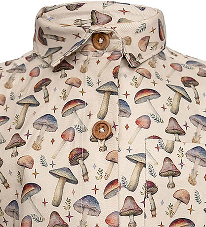 Hanevild Shirt - Mushroom - Rainy Hanevild Shirt - Mushroom - Rainy