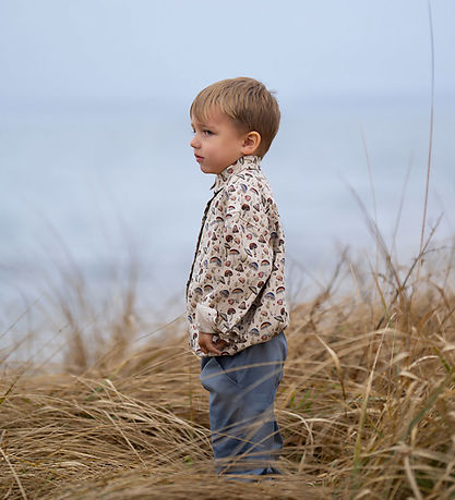 Hanevild Shirt - Mushroom - Rainy Hanevild Shirt - Mushroom - Rainy
