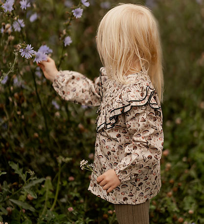 Hanevild Shirt - Mushroom - Rainy