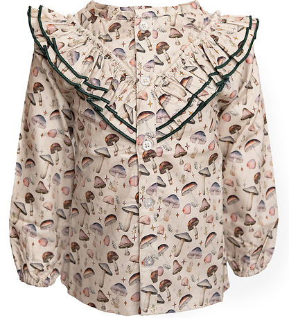 Hanevild Shirt - Mushroom - Rainy