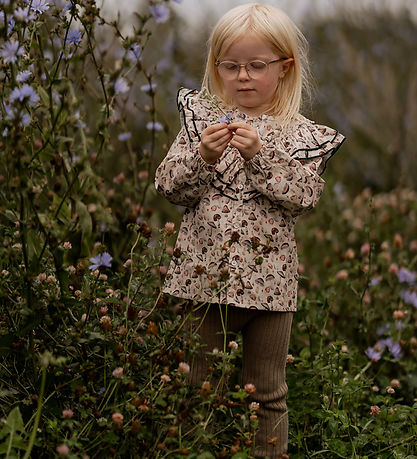 Hanevild Leggings - Knitted - Rib - Heather - Coriander