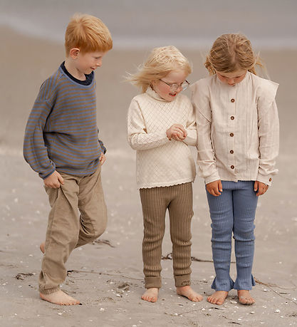 Hanevild Leggings - Strikk - Rib - Lyng - Koriander Hanevild Leggings - Strikk - Rib - Lyng - Koriander